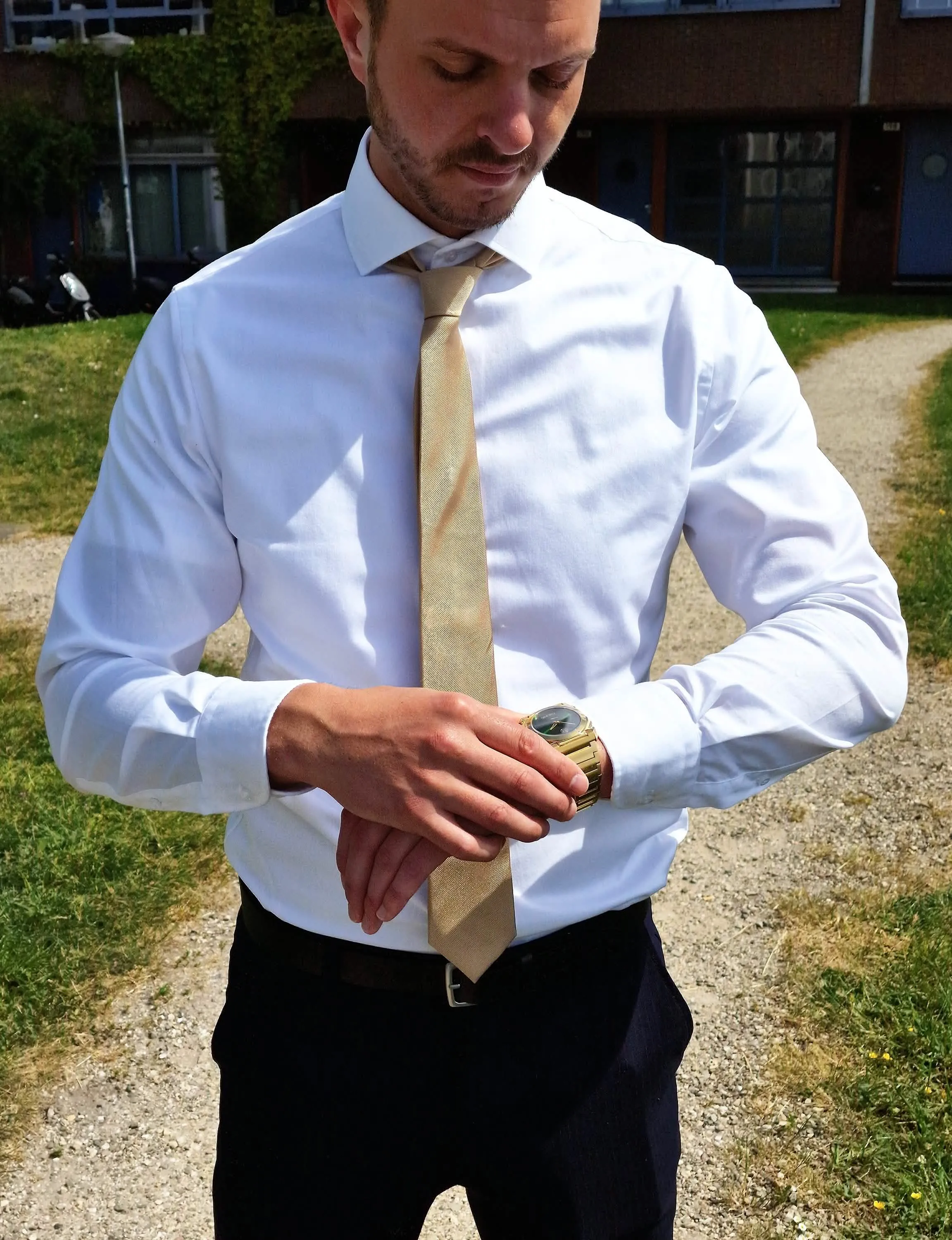 Sophisticated Timekeeper: The CRLi Liso OR Men's Luxury Watch