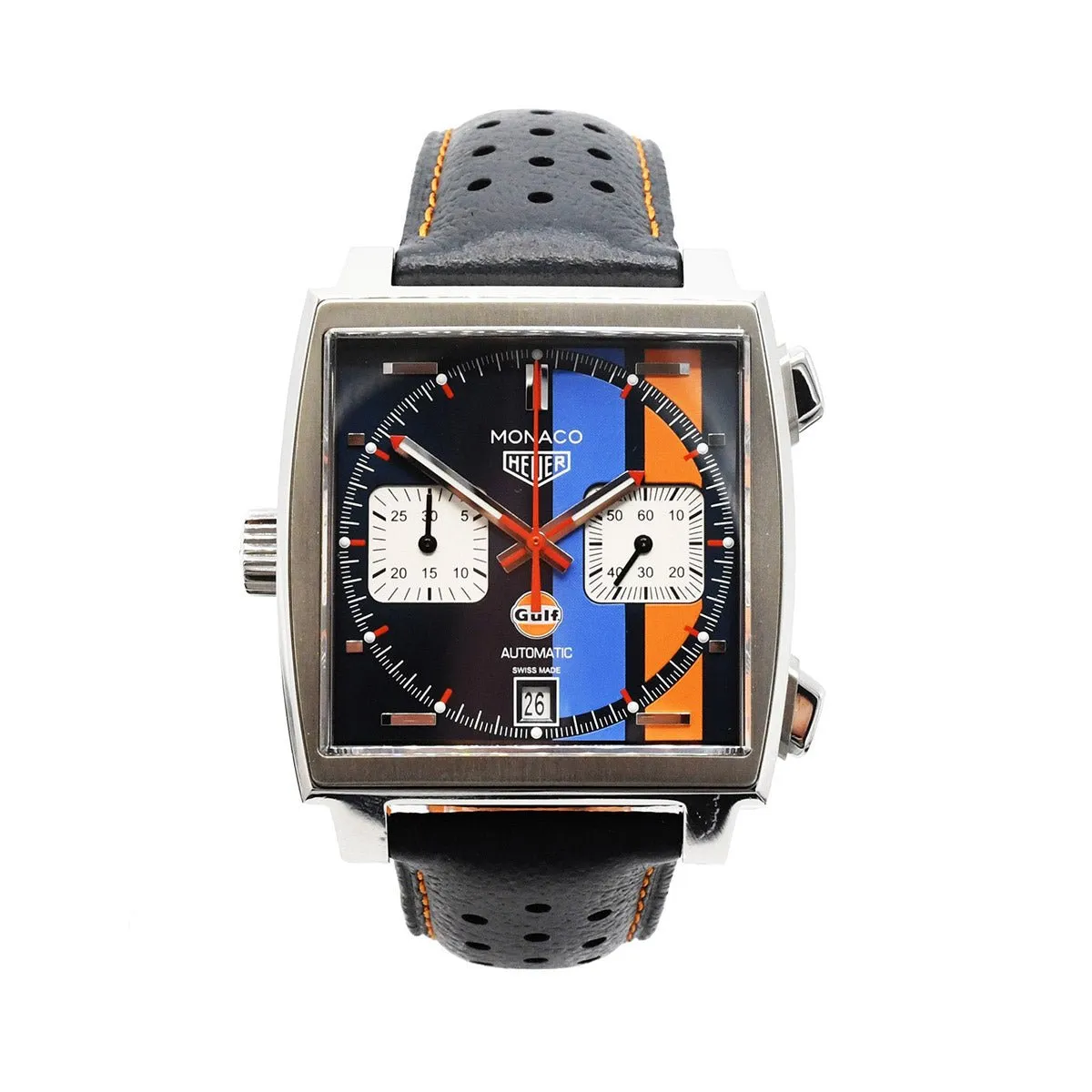 TAG Heuer Monaco Gulf 39mm Steel Watch