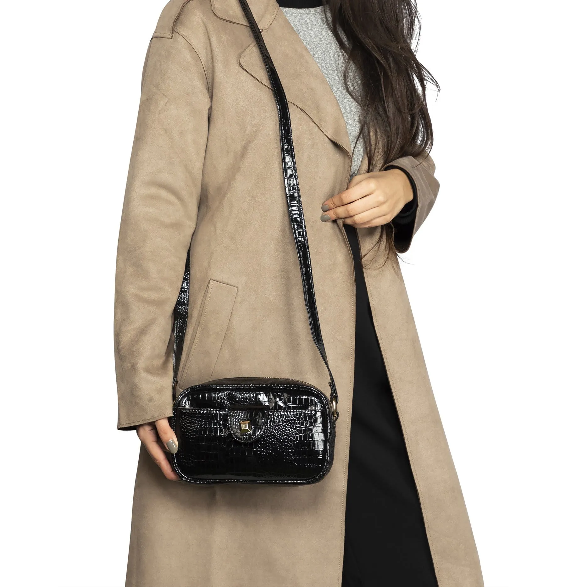 Zip Crossbody Bag