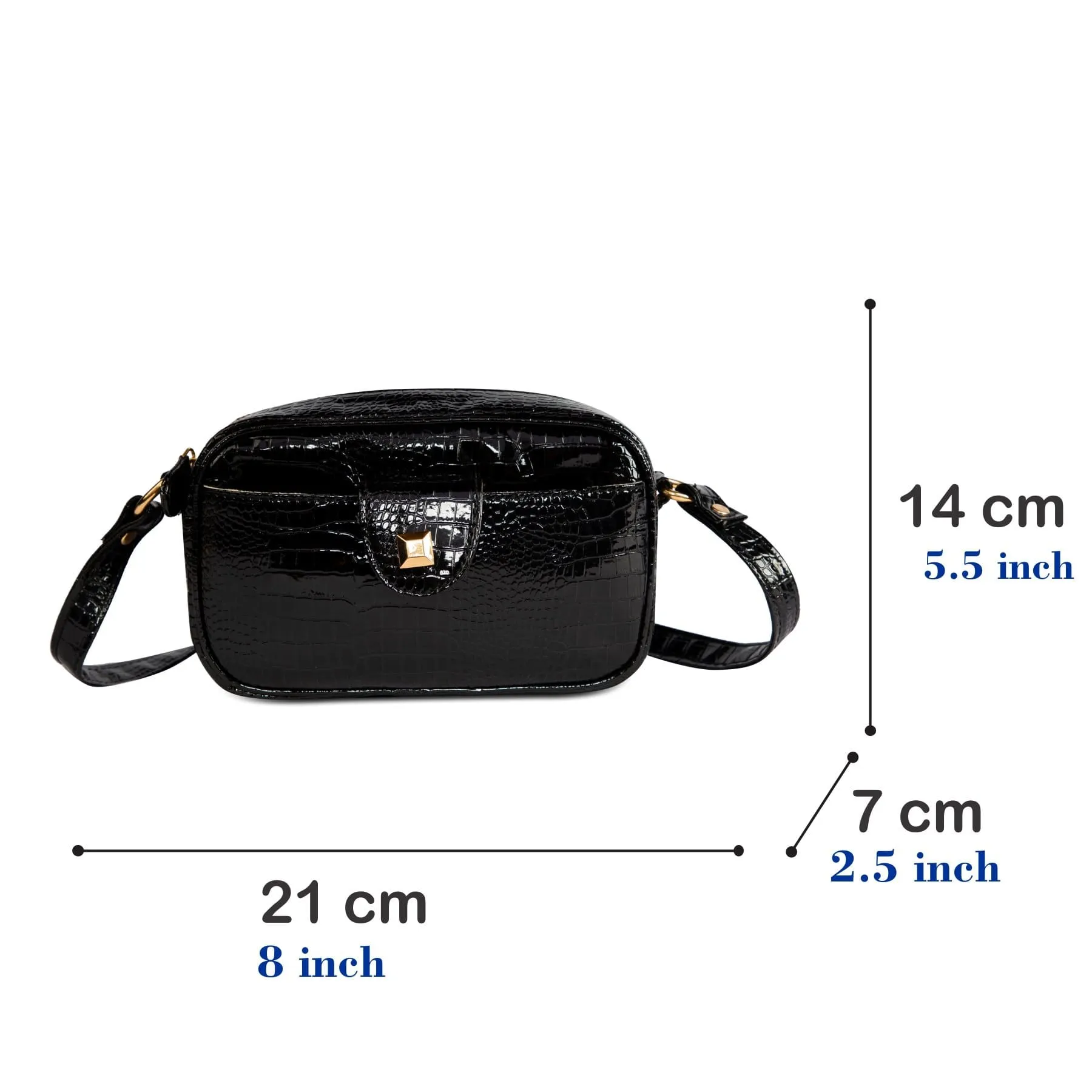 Zip Crossbody Bag